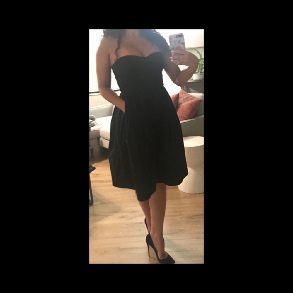 Calvin Klein Strapless Cocktail Dress